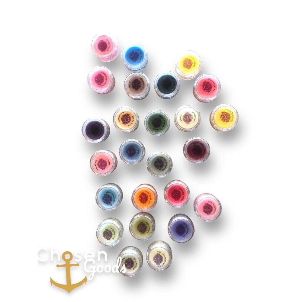 Scentsy lot of 25 Mini Wax Samples 2x2 Random Scents Spring Summer Lot Bundle